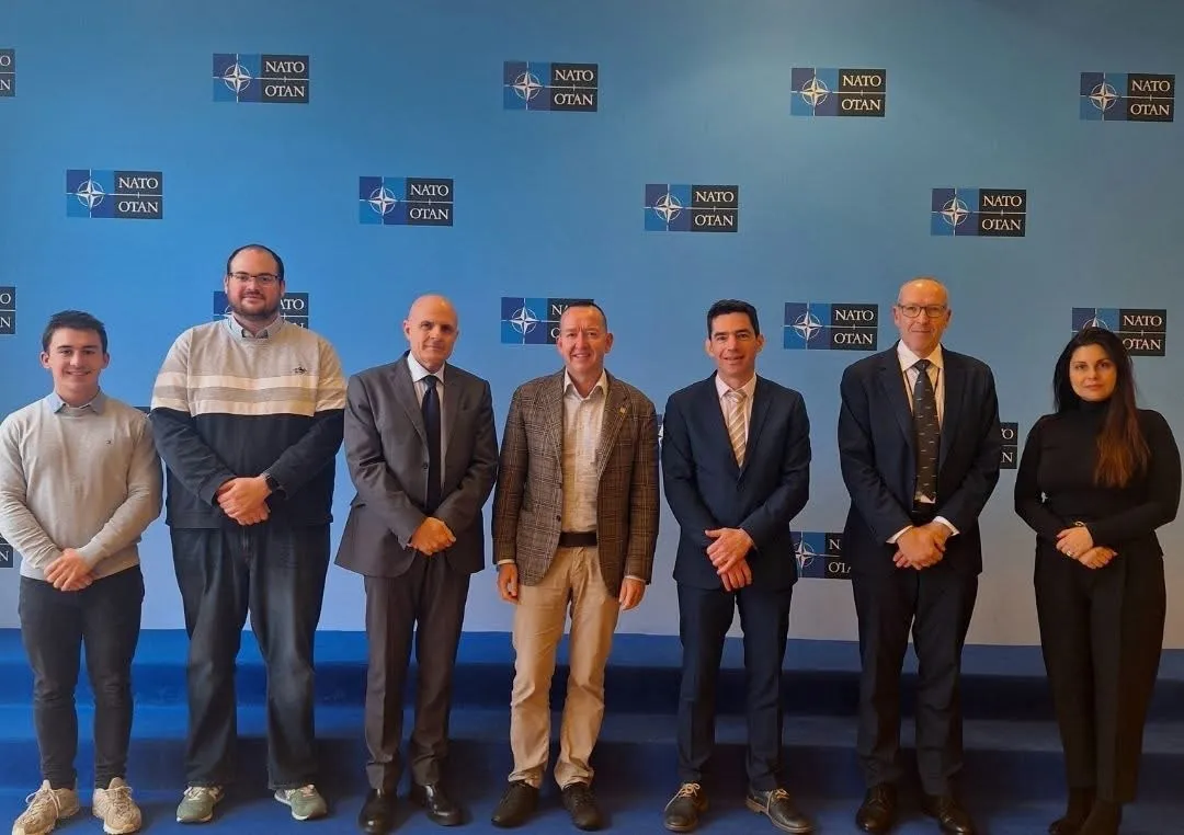 Arthur Louette at NATO headquarters